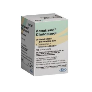 ACCUTREND CHOLESTROL STRIPS 25