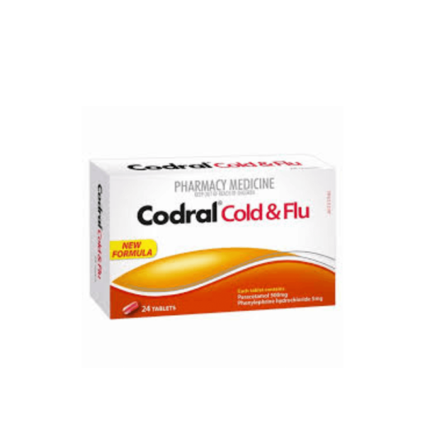 CODRAL NEW/FORM COLD & FLU 24 TAB