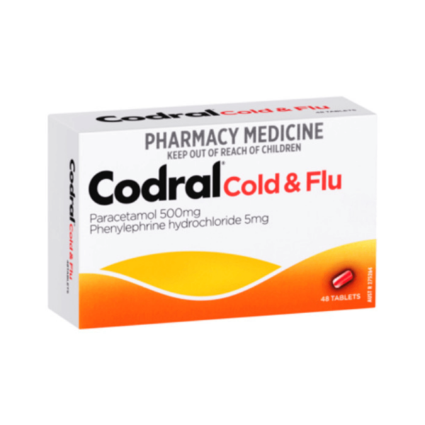 CODRAL NEW/FORM COLD & FLU 48 TABLETS