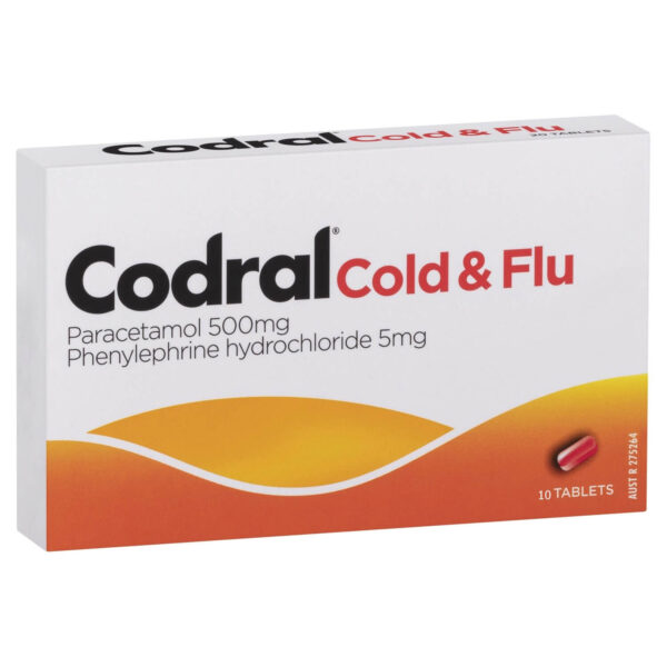 CODRAL COLD &FLU -10TAB