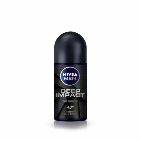 NIVEA 80031 R/ON DEEP B/CARBON IMPACT 50ML