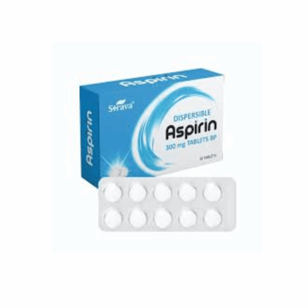 ASPIRIN DISPERSABLE 300MG TAB 100'S