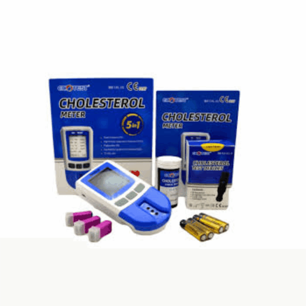 AT CHOLESTROL METER WITH START KIT