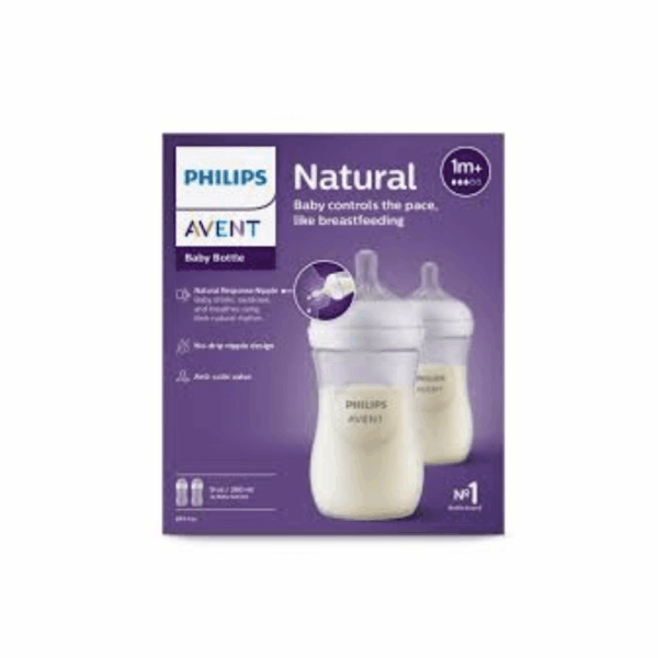 AVENT NAT BOT 3.0 9oz 2P 260ML  SCY903/02