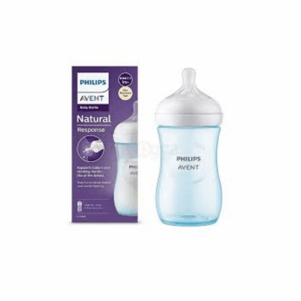 AVENT NAT BOT 3.0 9oz BLUE 1P 260ML SCY903/21