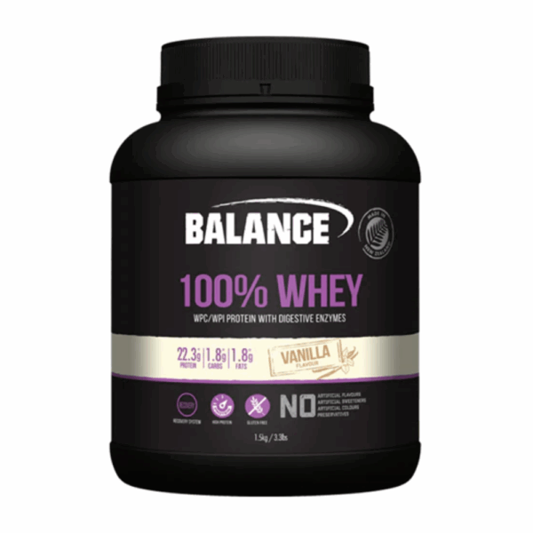 BAL 100% WHEY PROTEIN VANILLA 1.5KG