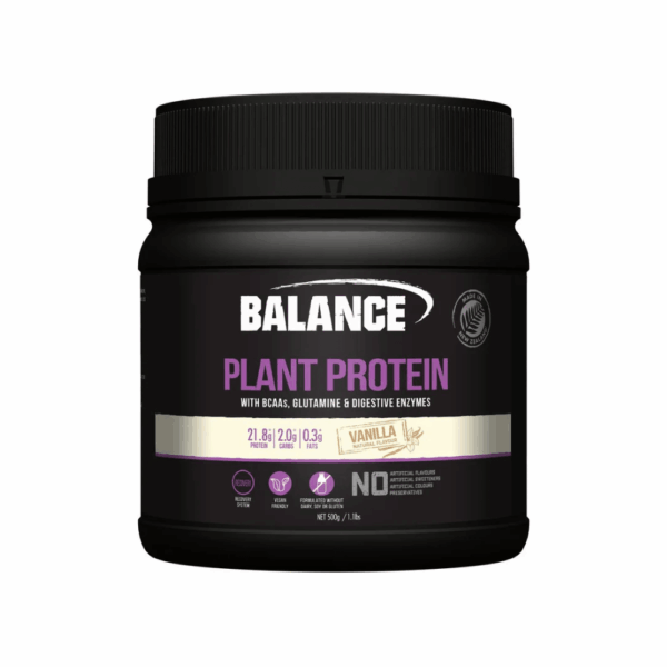 BAL PLANT PROTEIN VANILLA 500G BP4102