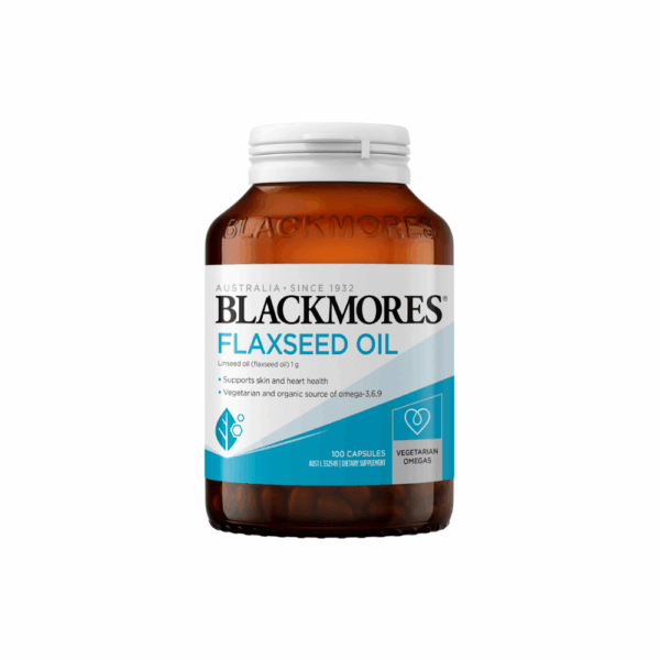 B/MORES FLAXSEED OIL 100 CAPS