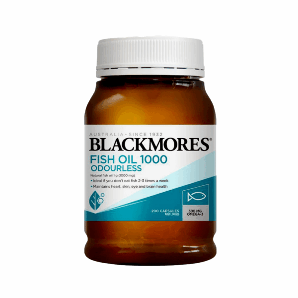 B/MORES ODOURLESS FISH OIL 1000 200