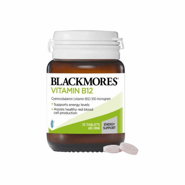 B/MORES VITAMIN B12 100mcg TABS 75