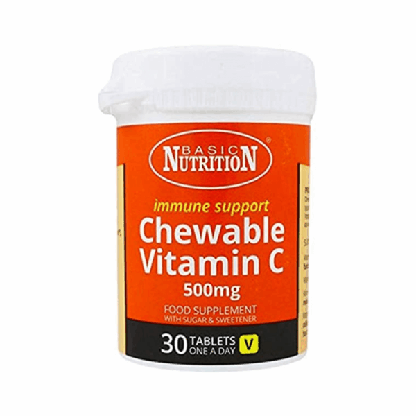 B/N P1163 CHEWABLE VITAMIN C 500MG 30TABS