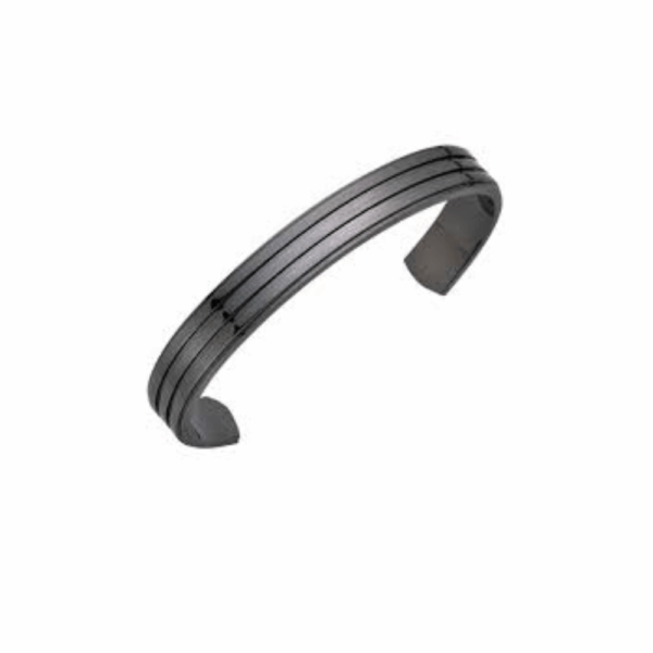 B/T BT1841 METAL SEMI CUFF GNMTL