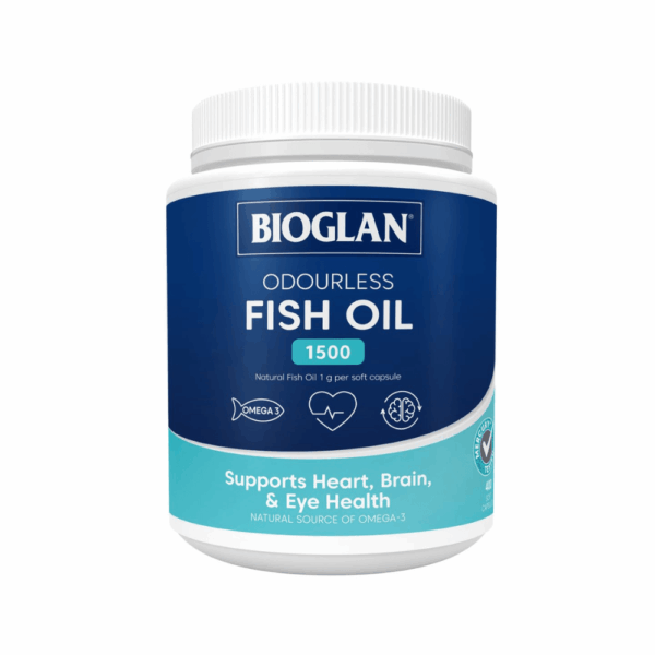 BIOGLAN 542288 FISH OIL O/LESS 1500MG 400'S