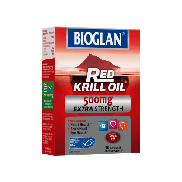 BIOGLAN 542368 RED KRILL OIL T/A 500MG 120'S