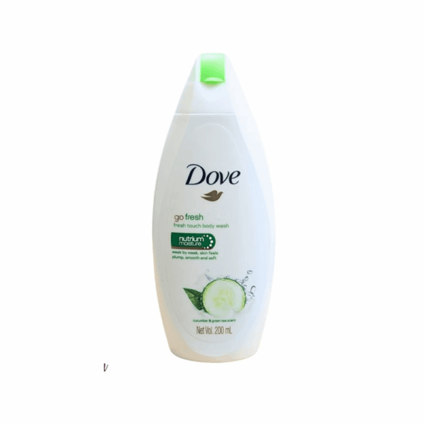 DOVE BODY WASH GF FRESH TOUCH 250MLS
