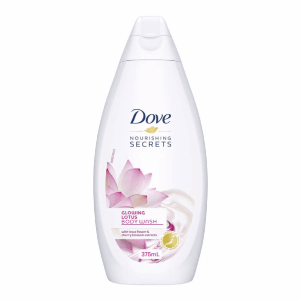 DOVE BODY WASH PINK NOURISH 375ML