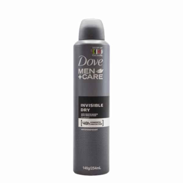 DOVE MEN CARE SPRAY INVISIBLE DRY 254ML/148G