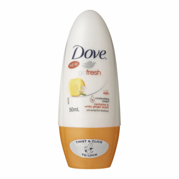DOVE ROLL ON NECTARINE & GINGER 50ML