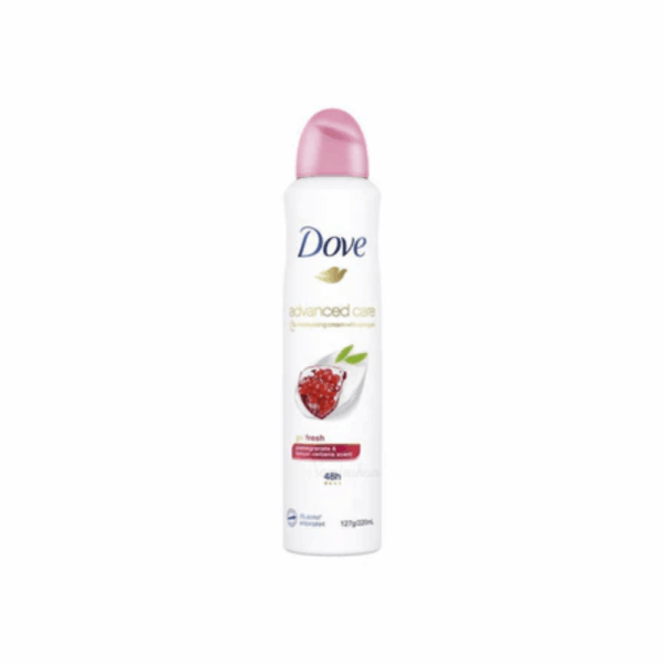 DOVE SPRAY POMERGRANATE 220ML