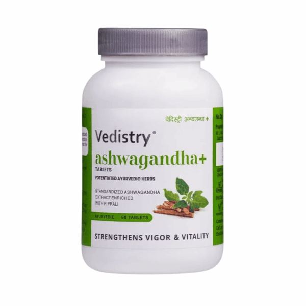 VEDISTRY ASHWAGANDHA+TABLET 60'S
