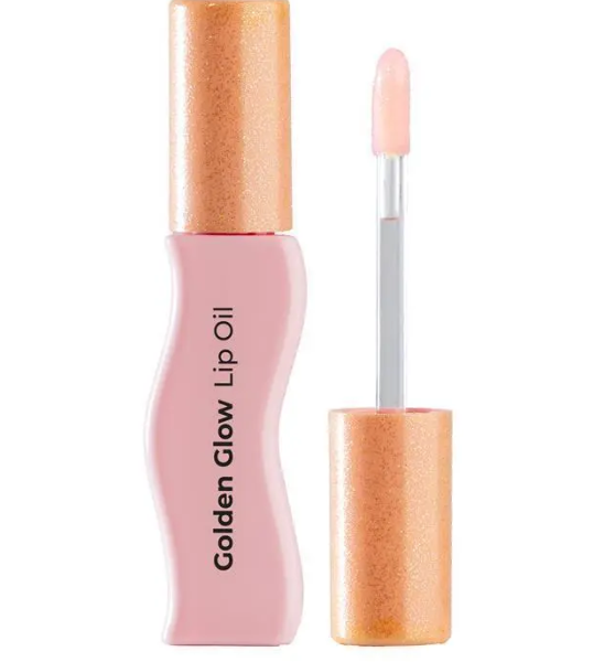 MCO GOLDEN GLOW LIP OIL W/MELON SHIMMER 717