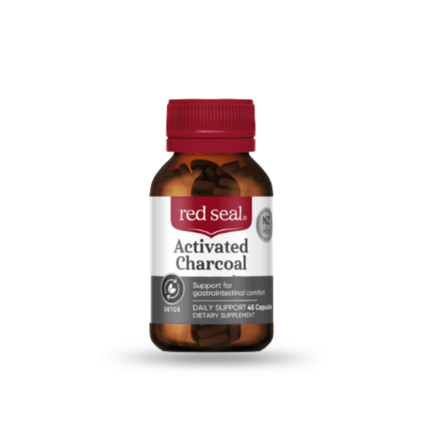 RED SEAL Activated Charcoal 45 Capsules